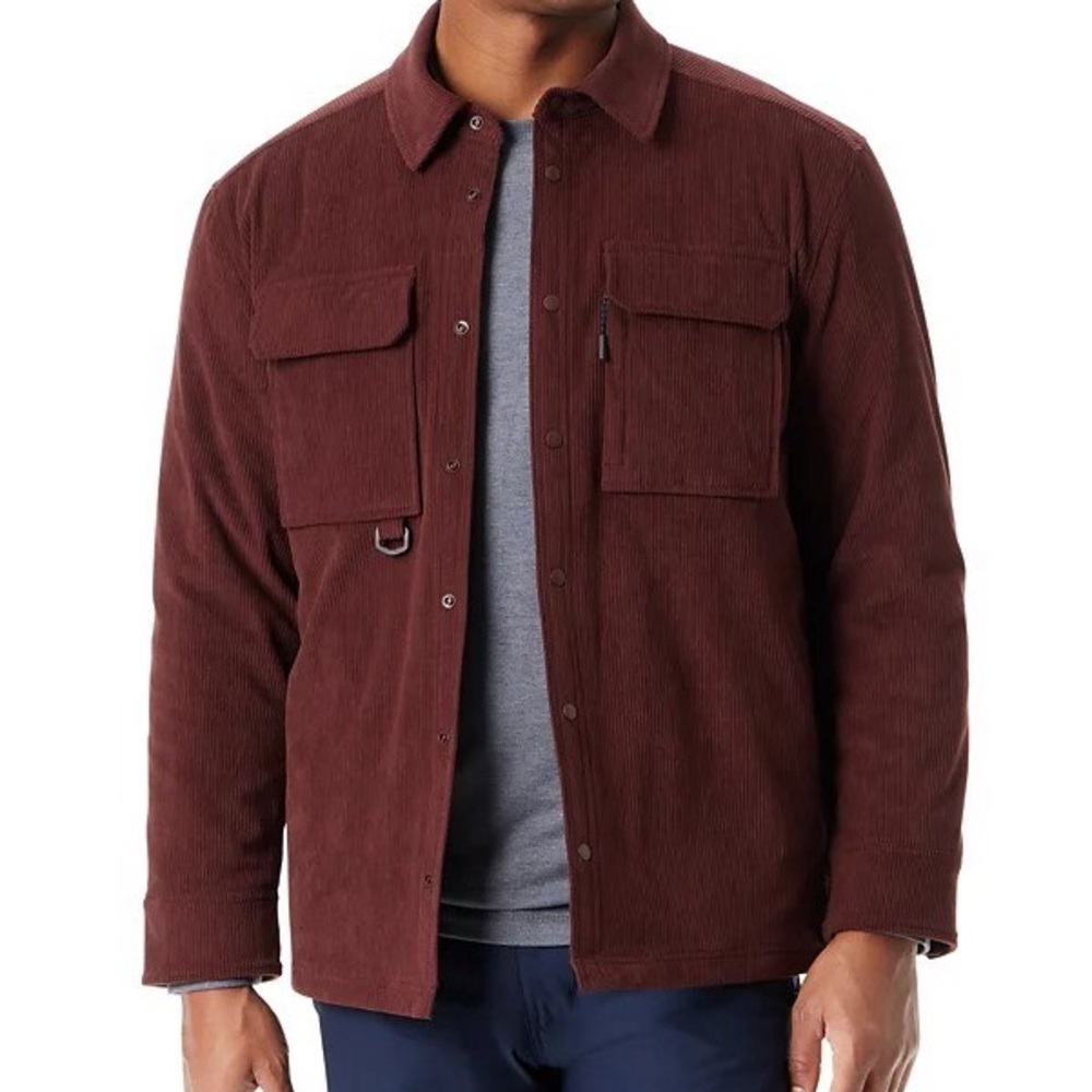Bass Outdoors Men's Brown Corduroy Jacket NWT